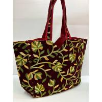 ราคา พร้อมส่ง กระเป๋าอินเดีย ลายปักสวยๆ Indian Embroidery Handmade Tote Bag (22878733688)