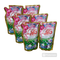 ราคา 6 ถุง 400 ml กุ๊กลีโอ Cook Leo น้ำยาซักผ้าสูตรเข้มข้น กลิ่นหอมฟองเยอะ การันตีคุณภาพ น้ำยาซักผ้ากุ๊กลีโอ แบบน้ำ (22361298405)