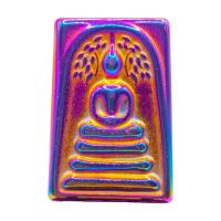 ราคา K258 สมเด็จโต พระแม่เหล็ก พระสมเด็จ ปรกโพธิ์ เหล็กไหล 7 สี สีรุ้ง ปีกแมลงทับ สมเด็จวัดระฆัง สมเด็จพุฒจารโต ขนาด 2 5X4 0 ซม พร้อม กรอบพระ ทองไมครอน (22606086047)