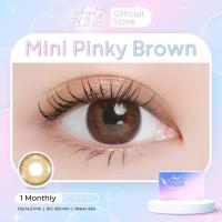 ราคา Angel Zone คอนแทคเลนส์ รุ่น Mini Pinky Brown 14 2 รองรับสายตาปกติและค่าสายตาสั้น 0 50 ถึง 10 00 (22286929103)