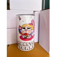 ราคา แก้วน้ำเก็บความเย็นลายการ์ตูนลายน่ารักSUS304 แบบแก้วกาแฟ ขนาด600ML (21873355208)