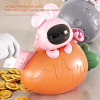 ราคา กระปุกออมสินหมูพลาสติกสีทองน่ารักของเล่นหมูเหรียญเงินสดสะสมกล่องออมทรัพย์ Kids Gift (23144582268)