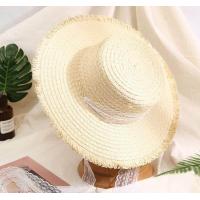 ราคา หมวกสานปีกกว้าง ผู้ใหญ่ หมวกปีกรอบ หมวกชายหาด ส่งจากไทย (18826594660)