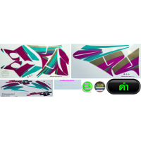 ราคา สติ๊กเกอร์ SERPICO SS ปี1995 สติ๊กเกอร์ KAWASAKI SERPICO SS ปี1995 สีสวย สีสด สีไม่เพี้ยน (1992064253)