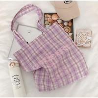 ราคา กระเป๋าผ้า GROCERY ลายสก็อต (9116237262)