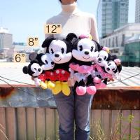 ราคา ตุ๊กตา Mickey Mouse มิกกี้เมาส์ Minnie Mouse มินนี่เมาส์ Cuties ท่านั่ง ผ้า EF 6 8 12นิ้ว มิกกี้ มินนี่ มิกกี้เม้า (20537272277)