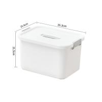 ราคา Goody Home กล่องเก็บของอเนกประสงค์ มีหลายขนาดให้เลือก มีฝาปิด หูล๊อคสองข้าง (22065926596)