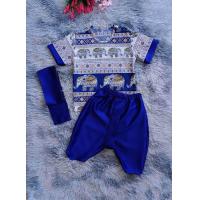 ราคา ชุดไทยเด็กชาย ลายช้างไทย แถมผ้าคาดเอวเข้าชุด หล่อมากกครับ (22534363059)