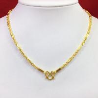 ราคา สร้อยคอทองลายโซ่ทุบคั่นปล้อง ยาว 20 นิ้ว หนัก 1 บาท หุ้มเศษทองเยาวราช ทองชุบ ทองปลอม ใส่แทนทองแท้ได้ งานสวย (16450486891)
