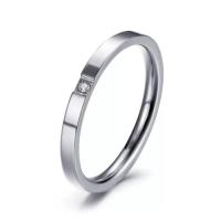 ราคา Bonita แหวนไทเทเนียมเกลี้ยงฝังพลอยงาน 18k ไม่ลอกไม่ดำ (21463489031)