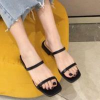 ราคา ส่งจากกรุงเทพ Rarin รุ่น ELLE ไซส์ 36 41 รองเท้าสวย ๆ ใส่สบาย ความสูง 1 นิ้ว เท้าไม่เรียวบวกเพิ่ม (5065336905)