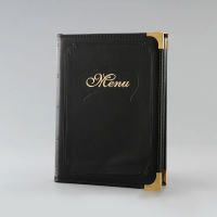 ราคา แฟ้มเมนู แฟ้มเมนูอาหาร ปกหนัง 7 แผ่น 14 หน้า ขนาด A4 (22833896787)