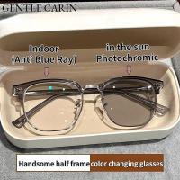 ราคา เลนส์ออโต้ แว่นตากรองแสงauto กรองแสงสีฟ้า ออกแดดเปลี่ยนสี แว่นสายตาสั้นเลนส์ออโต้ แว่นกรองแสง แว่นกรองแสงแท (23189783578)