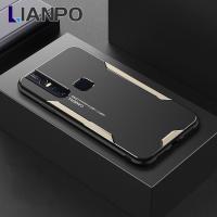ราคา LIANPO V11 Vivo V5 Plus V7 V7Vivo V9โปร V11i Vivo V15 Pro เคสโทรศัพท์ V15อลูมิเนียมหรูหราโลหะเคสแบบเนื้อด้านป้องกันการกระแทกสำหรับ Vivo V15 (22047161990)