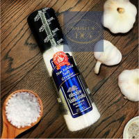 ราคา 400 g หรือ 85 g สุดคุ้ม เกลือทะเล ขวดฝาบด เติมได้ ขวดใหญ่ปรับความละเอียดได้ ตรามือที่ 1 ง่วนสูน Nguan Soon 85 g or 400 g Non iodized Sea Salt (14277109566)