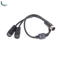 ราคา YUYIN4 1x50cm 5 PIN MIDI DIN Y Splitter CABLE ADAPTER 1 MALE plug TO 2 FEMALE SOCKET (22585533409)