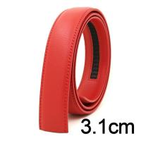 ราคา ความกว้าง3 1 3 5ซม เข็มขัดหนังแท้หัวเข็มขัดอัตโนมัติเข็มขัดหนังวัวไม่มีหัวเข็มขัดสีดำน้ำตาลน้ำเงินขาว (14256542586)