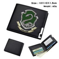 ราคา Harry Potter Men S Women S Purse Cartoon Wallets Bifold Cartoon PU Leather Wallet Personality Black Wallet Wallet Two Yuan Student Coin Purse (14971632606)