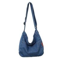 ราคา Casual Canvas Tote Bag สไตล์ญี่ปุ่นและเกาหลีกระเป๋าสะพายไหล่เดี่ยวสี Denim วัสดุ Leisure กระเป๋าสตรี (22263737746)