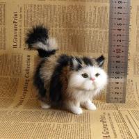 ราคา โมเดลของเล่นตุ๊กตาแมวจำลองน่ารักตุ๊กตาลูกแมวปลอมสัตว์สมจริงสำหรับเด็กของขวัญวันเกิดวันวาเลนไทน์ (23186982617)