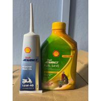 ราคา น้ำมันเครื่อง รถจักรยานยนต์ ออโตเมติก เชล สังเคราะห์ 100 shell advance fuel save fully synthetic scooter oil 10w 30 ขนาด 0 8 ลิตร เฟืองท้าย (16300981381)