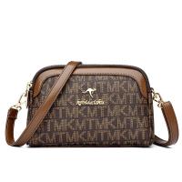 ราคา ของแท้หนังผู้หญิงขนาดเล็กกระเป๋าหนังวัวนุ่มกระเป๋าสะพายข้างพร้อมซิปปิดและลายสก๊อตแฟชั่นสไตล์ลําลอง (22316258645)