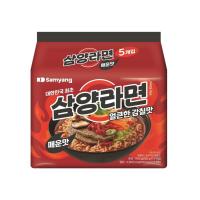 ราคา Original 삼양라면매운맛 Samyang Ramyun Spicy บะหมี่กึ่งสำเร็จรูปรสเผ็ด 120g 5 (22857653230)