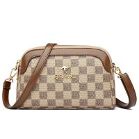 ราคา ของแท้หนังผู้หญิงขนาดเล็กกระเป๋าหนังวัวนุ่มกระเป๋าสะพายข้างพร้อมซิปปิดและลายสก๊อตแฟชั่นสไตล์ลําลอง (22316258648)