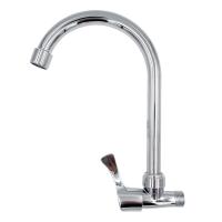 ราคา พร้อมส่ง มอก แท้ ก๊อกซิงค์ผนังล้างจาน ก๊อกน้ำล้างจาน เซรามิกวาล์วทองเหลือง ชุบโครเมี่ยม ดีไซน์สวยงาม (22335488104)