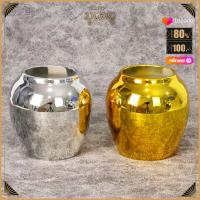 ราคา โอ่งเงิน โอ่งทอง เซรามิกส์ โอ่งเงินทอง ตุ่มเงินทอง ตุ่มเงิน ตุ่มทอง เครื่องตั้งศาล ขนาด 9X8 cm ขนาดเล็ก เครื่องศาล ศาลพระภูมิ (14811388428)