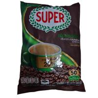 ราคา ขายดี SUPER Instant Coffee 3in1 ซุปเปอร์กาแฟ 3 อิน 1 50และ10 ซอง ซุปเปอร์กาแฟ ออริจินัล ซุปเปอร์กาแฟ เอสเปรสโซ่ 1ซอง 17กรัม (19716841621)