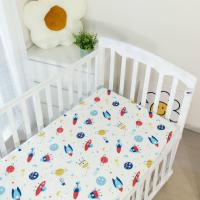 ราคา Lalemon ผ้าปูเตียงเด็ก แบบรัดมุม Baby Crib Sheet 120x65 cm ผ้าปูที่นอนเด็ก cotton ไร้สารเรืองแสง ผ้าปูเตียงเด็ก Ikea (18931892549)