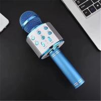 ราคา ไมค์บลูทูธ รุ่นWS858 Wirless Microphone Karaoke ไมโครโฟนคอนเดนเซอร์ ลำโพง ในตัวเดียว ไมค์ ไมค์ลอย ไมค์ไร้สาย คาราโอเกะ บลูทูธ (18337388663)