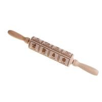 ราคา กวางเอลค์เกล็ดหิมะหินไม้แกะสลักลายนูนอบคุกกี้ลูกกลิ้งมีลายคริสต์มาสเค้กฟองดองบิสกิต (21936201768)