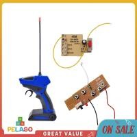 ราคา บอร์ดรับสัญญาณเครื่องส่งสัญญาณ Pelaso แผงวงจรพร้อมรีโมทคอนโทรลสำหรับรถ RC รุ่น (22022806951)