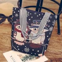 ราคา กระเป๋าสะพายไหล่ผ้าลินินความจุขนาดใหญ่สำหรับผู้หญิง กระเป๋าสะพายไหล่ผ้าใบสไตล์เกาหลี เทรนด์ใหม่ 2024 กระเป๋าสะพายไหล่ทรงอวบอิ่ม (23156625308)