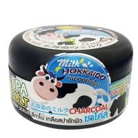 ราคา สครับผิวขาว เกลือขัดผิว นมฮอกไกโด ชาโคล 250g (16983054878)