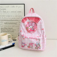 ราคา กระเป๋าเป้สะพายหลัง My Melody Cinnamoroll Kuromi กระเป๋านักเรียนความจุขนาดใหญ่สำหรับเป็นของขวัญสำหรับเด็ก Childrens backpack Hippobaby (23115951713)