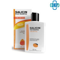 ราคา Salicin Plus Shampoo Extra Formula ซาลิซิน พลัส แชมพู Tar oil Selenium Sulfide 60 ml DKP (22221718728)