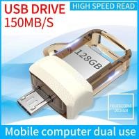 ราคา Ultra Dual Drive m3 0 32GB 64GB 128GB USB 3 0 speed up to 150MB s แฟลชไดร์ฟ Andriod usb Flash Drive (4271458152)