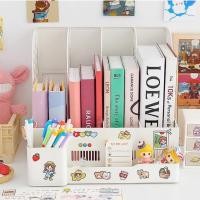 ราคา แถมSticker กล่องใส่เอกสาร กล่องเอกสาร A4 มี 4 ช่อง กล่องเก็บเอกสาร แฟ้มเก็บเอกสาร (16126228488)