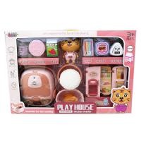 ราคา ของเล่นหม้อหุงข้าวทำอาหารจำลองเสือน้อย PLAY HOUSE ตู้เย็นเปิดปิดได้ หม้อหุงข้าวเปิดได้ ของเล่นบทบาทสมมุติ เสริมจินตนาการ (21609026624)