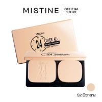 ราคา มิสทีน 24 คัฟเวอร์ ออล แป้งผสมรองพื้น เนื้อเนียน ละเอียด คุมมัน ปกปิด พร้อมบำรุง และติดทนนาน มี SPF 50 PA ขนาด 10 g สินค้ามาใหม่ หมดอายุ ปี 25 26 (19315854106)