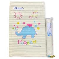 ราคา Pureen แผ่นยางธรรมชาติรองนอน Air Filled Rubber Cot Sheet ขนาด L 60 x 90 Cm (17865090474)