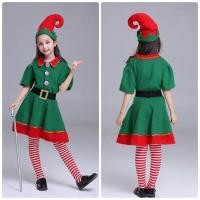 ราคา ชุดเอลคริสมาสผู้หญิง ผ้าหนาอย่างดี พร้อมส่งจากไทย (10847287204)