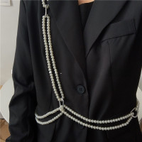 ราคา แฟชั่นเพิร์ลเอวสําหรับผู้หญิง Hip Hop สไตล์หัวเข็มขัด Elegant สไตล์เกาหลีเสื้ออุปกรณ์เสริมที่สมบูรณ์แบบสําหรับชุดสูท (21047735412)