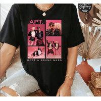 ราคา APT Apateu Shirt Rosé T shirt Rose Bruno T Shirt Mars And Rose New Song APT T Shirt Rose Bruno Mars T Shirt Trending Song T Shirt S 5XL (22978029593)