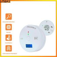 ราคา Litake Co Carbon Monoxide Gas Detector Alarm Lcd Display Battery Powered Household Coal Stove Honeycomb Soot Detector (21788965314)
