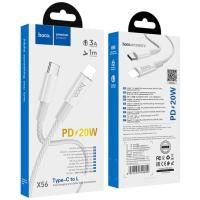 ราคา สายสายชาร์จเร็ว PD 20W สำหรับไอโฟน รุ่น 12 13 14 จ่ายไฟเร็ว Charging data cable for iPhone สายชาร์จ สายชาร์จสำหรับไอโฟน HOCO X56 อัพเกรดใหม่ล่าสุด (21216441697)