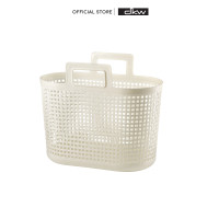 ราคา DKW HH 1099 ตะกร้านิ่มลายสาน มี 5 สี ตะกร้าพลาสติก ตะกร้าผ้า Laundry Basket ตะกร้าช้อปปิ้ง ตะกร้าใส่ของ (14578387692)